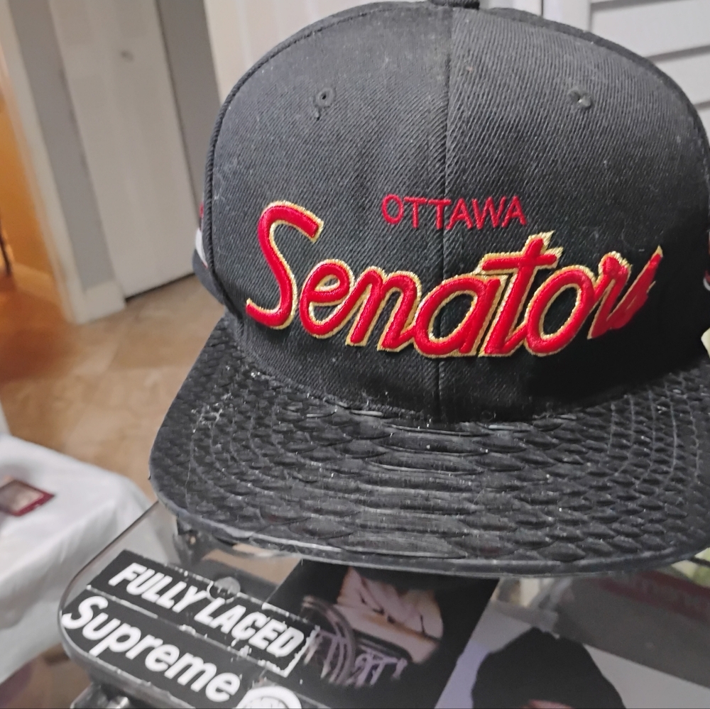 Just Don X Mitchell And Ness Ottawa Senators Black Cap